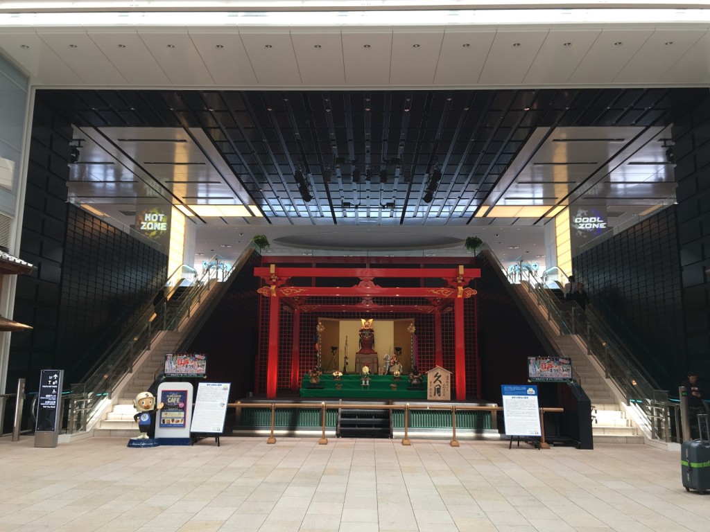 スマホで羽田空港を撮影
