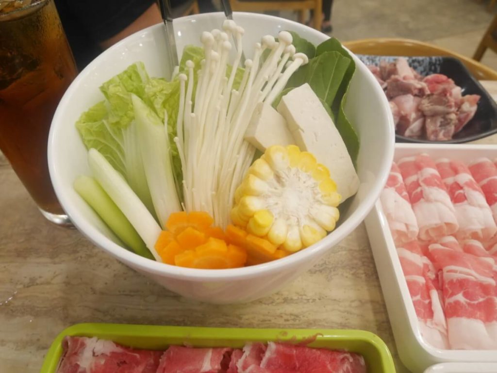 野菜はすくなめです